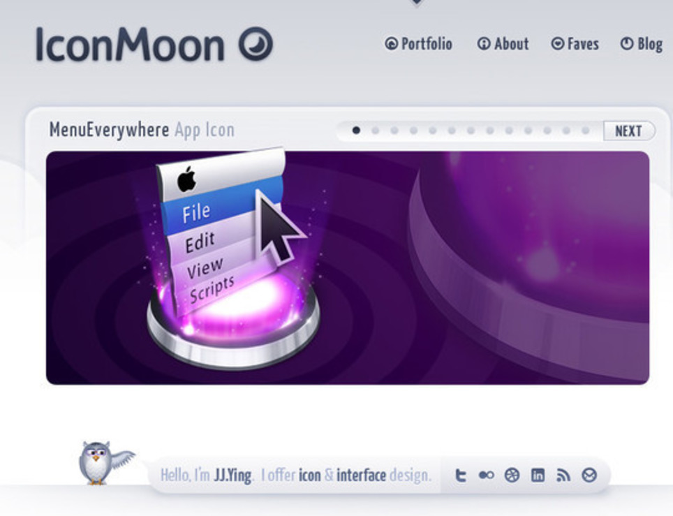 40 Examples Of Creatively Integrated Social Media Links In Web Design | WebsiteDesign | Scoop.it