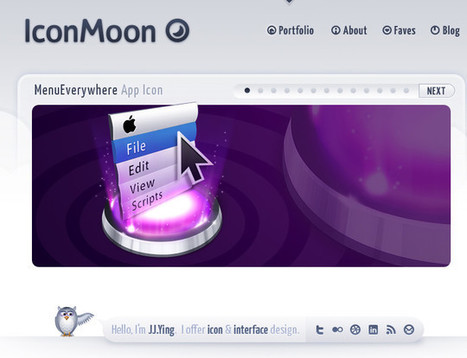 40 Examples Of Creatively Integrated Social Media Links In Web Design | WebsiteDesign | Scoop.it