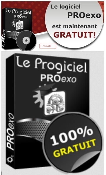 Logiciel professionnel gratuit E-learning PROexo Fr 2014 licence gratuite Gestion exercices et Gestion des élèves | Logiciel Gratuit Licence Gratuite | Scoop.it