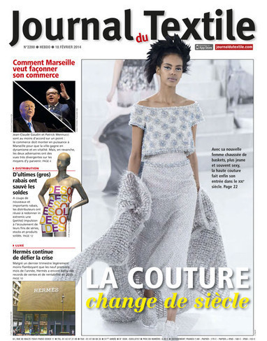 Journal du Textile - Sommaire du num&eacute;ro 2200 du 18 f&eacute;vrier 2014 | ENSAIT DOC | Scoop.it