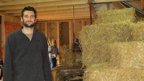 Ils construisent une maison passive en paille et bois à Couëron (44) | Build Green, pour un habitat écologique | Scoop.it