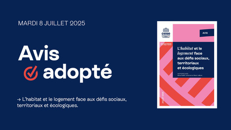 Refonder la politique de l'habitat pour résorber la crise du logement | CESE | La SELECTION du Web | CAUE des Vosges - www.caue88.com | Scoop.it