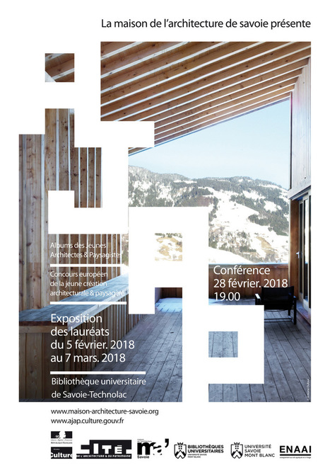 Maison de l'architecture de savoie : "Exposition «les AJAP» du 05 février au 07 mars | Ce monde à inventer ! | Scoop.it