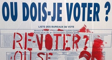 Déchirer sa carte d’électeur, nouvelle tendance en France? | Indignations & GLOBAL(R)EVOLUTION | Scoop.it