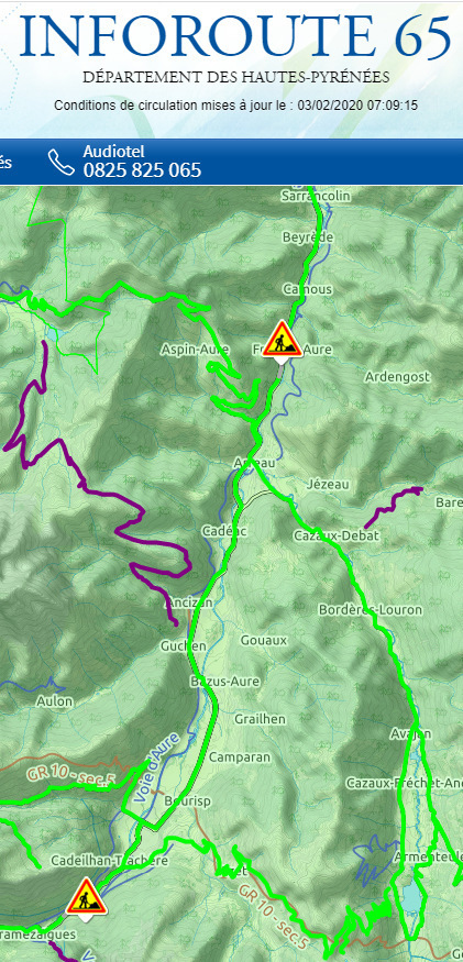 Travaux sur la RD 929 | Vallées d'Aure & Louron - Pyrénées | Scoop.it