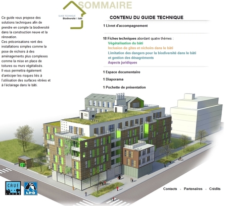 Guide technique en ligne : Biodiversité et bâti | Build Green, pour un habitat écologique | Scoop.it