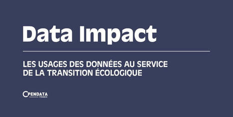 DataImpact : nouvelle édition de l'étude sur les cas de réutilisation des données environnementales | Regards croisés sur la transition écologique | Scoop.it