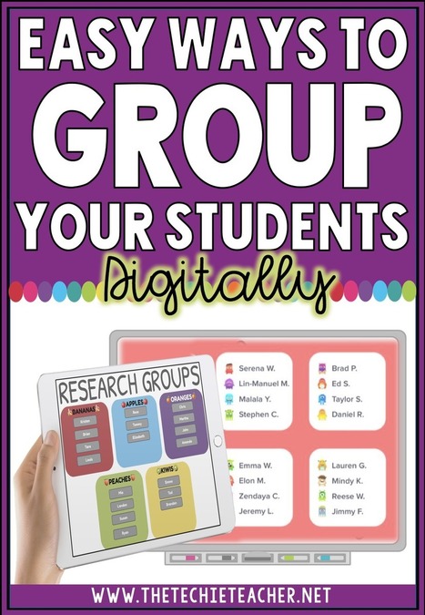 Easy ways to group your students digitally | Moodle and Web 2.0 | Scoop.it