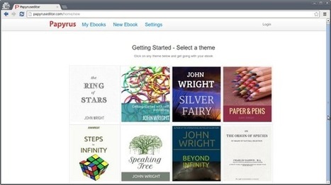 Create Ebooks - Papyrus Editor | Herramientas web para contar historias - storytelling | Scoop.it