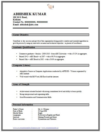 Over 10000 CV and Resume Samples with Free Down...