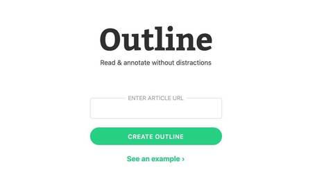 Outline. Lire et annoter des articles sur le web • | Education 2.0 & 3.0 | Scoop.it