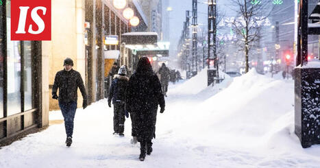 Lumitykki iskee p&auml;&auml;kaupunkiseudulle &ndash; jopa 34 sentti&auml; yhdell&auml; kertaa | 1Uutiset - Lukemisen t&auml;hden | Scoop.it