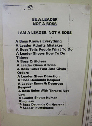Anyone can be a boss... Can you lead? | #BetterLeadership | Scoop.it