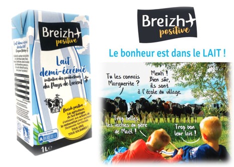 La marque « Breizh Positive » du Lait du Pays de Lorient : une démarche partenariale | Lait de Normandie... et d'ailleurs | Scoop.it