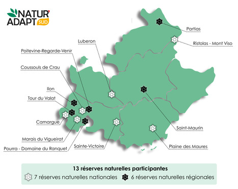 Natur&rsquo;Adapt Sud - Adaptation de la gestion de 13 r&eacute;serves naturelles de la r&eacute;gion Sud au changement climatique &ndash; Tour du Valat | Biodiversit&eacute; | Scoop.it