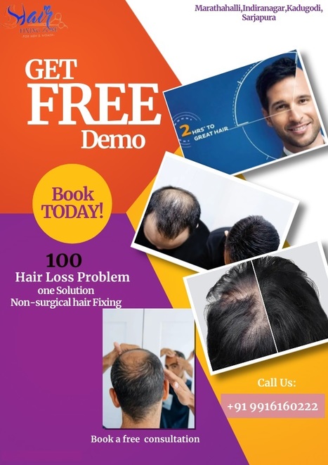 Instant Volume and Coverage with Human Hair Patches | hair fixing in bangalore | Scoop.it