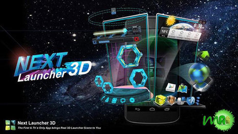 Next Launcher 3D Shell Android 3.05.1 APK Free Download ~ Make Use Of Android | Android | Scoop.it