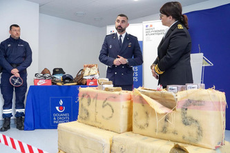 En 2025, 1,8 tonne de coca&iuml;ne et 6,6 tonnes de cannabis saisis par la douane dans les Pyr&eacute;n&eacute;es-Atlantiques et les Landes | Landes - Conseils municipaux & communautaires | Scoop.it