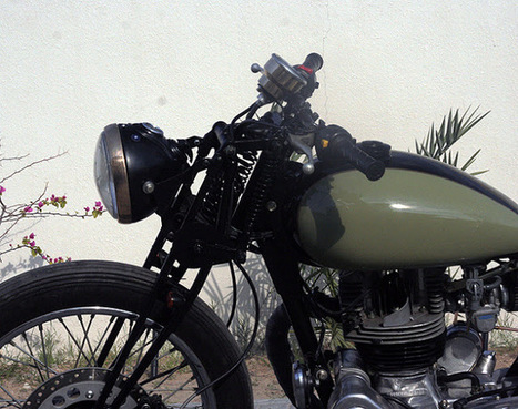 Custom Royal Enfield Bobber - Grease n Gasoline | Cars | Motorcycles | Gadgets | Scoop.it
