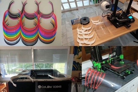 Profes ‘maker’ de toda España fabrican máscaras protectoras en 3D | tecno4 | Scoop.it
