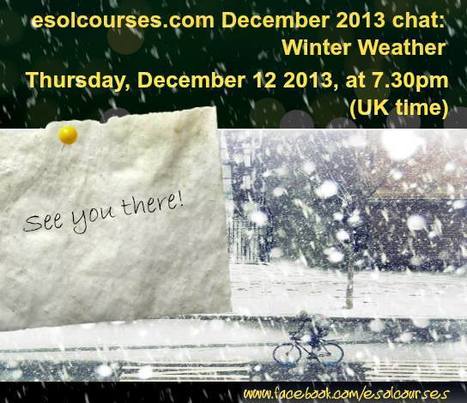 Winter Weather FB Chat - 12/12/2013 | Topical English Activities | Scoop.it
