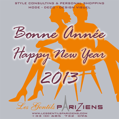 Bonne Année ! | Les Gentils PariZiens | style & art de vivre | Scoop.it