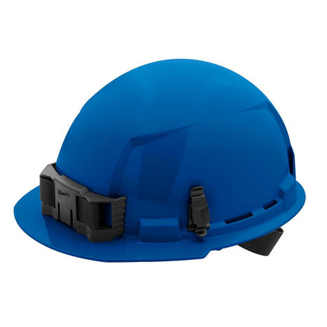 Milwaukee Front Brim Hard Hat w/4pt Ratcheting Suspension (Blue) • | Tile Cutters | Scoop.it