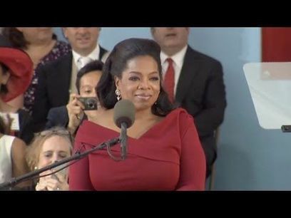 Graduation comments by Oprah Winfrey at Harvard Commencement | iGeneration - 21st Century Education (Pedagogy & Digital Innovation) | Scoop.it