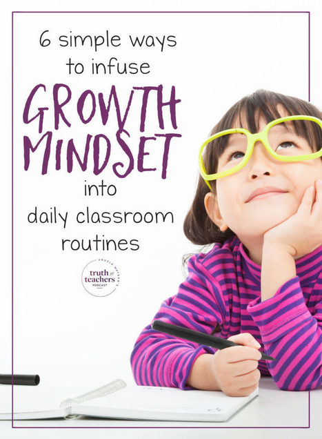 6 simple ways to infuse growth mindset into daily classroom routines via Angela Watson | iGeneration - 21st Century Education (Pedagogy & Digital Innovation) | Scoop.it
