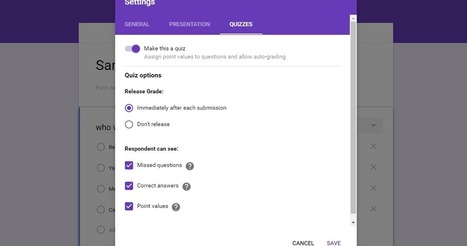 Google Forms Can Now Automatically Grade Quizzes Without an Add-on  (Free Technology for Teachers) | Data Management for SEL | Scoop.it