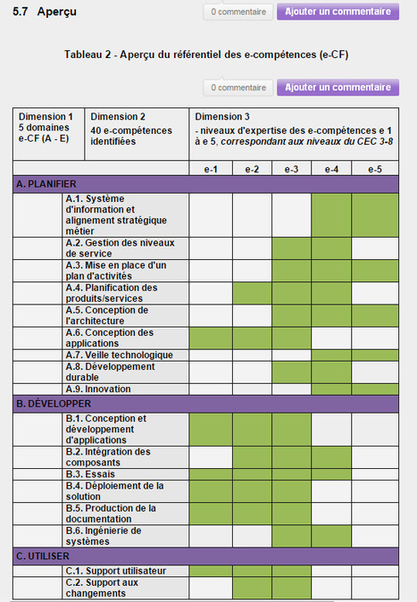 Référentiel des e-compétences | Time to Learn | Scoop.it