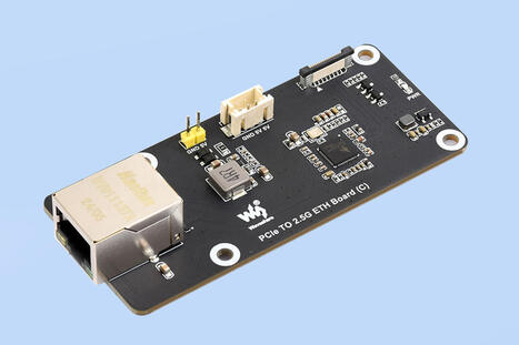 $9.99 2.5GbE PCIe adapter for Raspberry Pi 5 uses Realtek RTL8125 controller - CNX Software | Embedded Systems News | Scoop.it