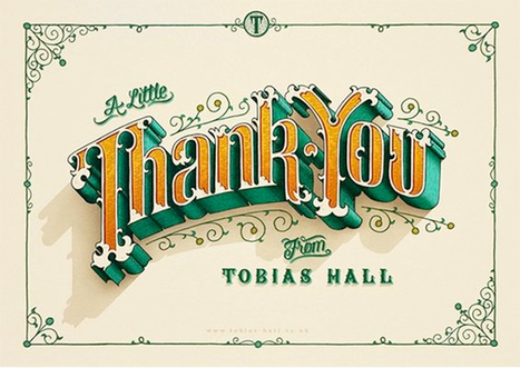 14 Cool Typography Examples To Inspire You - Design Crawl | Freakinthecage Webdesign Lesetips | Scoop.it