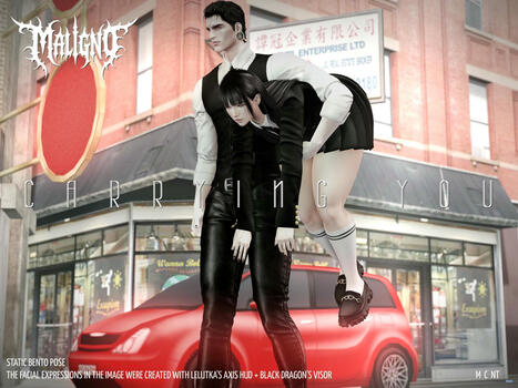 Carrying You Bento Pose May 2025 Gift by MALIGNO | Teleport Hub - Second Life Freebies | Second Life Freebies | Scoop.it