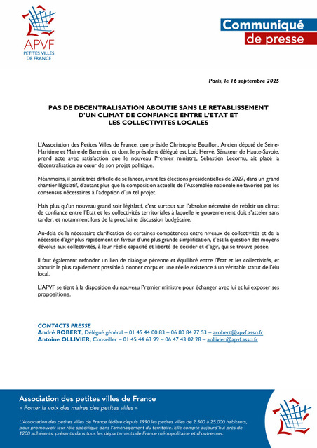 Pas de décentralisation aboutie sans le rétablissement d’un climat de confiance entre l’état et les collectivités locales | Veille juridique du CDG13 | Scoop.it