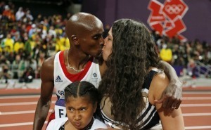 Awww! Mo Farah And Wife Share Cute Moment After He Wins 2nd Gold Medal At Olympics | Results London 2012 Olympics | Scoop.it