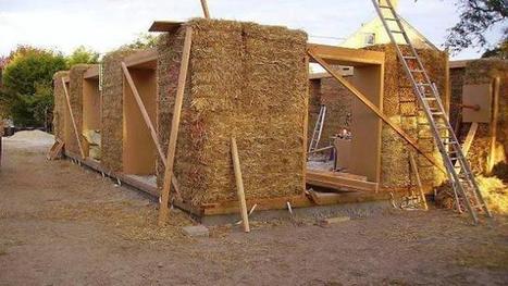 Visitez une maison bâtie sur des bottes de paille. | Build Green, pour un habitat écologique | Scoop.it