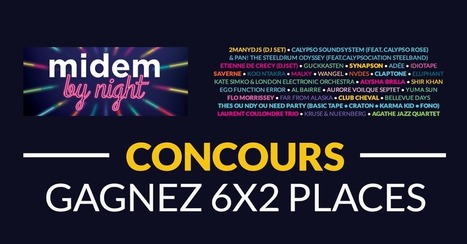 Midem by Night : une programmation internationale et &eacute;clectique - MyBandNews | Midem media mentions | Scoop.it