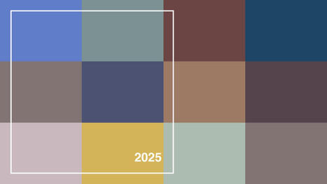 Colour trends 2025, unpacked: Are they as the pros predicted? | El Mundo del Diseño Gráfico | Scoop.it