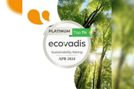 Paredes Orapi obtient la médaille Platinum d'EcoVadis - Fournisseurs | Témoignages Clients EcoVadis | Scoop.it