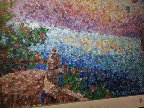 Artistic Mom Makes Amazing Mosaic with 10,000 'Dots' of Play-Doh | The Creative Commons | Scoop.it