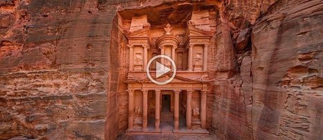 Promenade aérienne de la cité antique de Petra (Jordanie) | Univers géographique (geographical universe) | Scoop.it