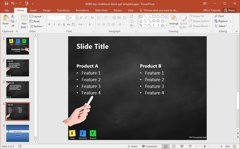 Free Keep Educating Yourself PowerPoint Template | Educational Technology & Tools | Scoop.it