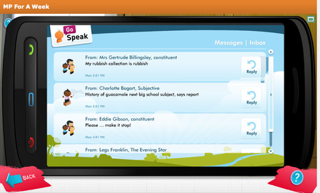 MP for a Week &ndash; Digital Play | EFL Interactive Games and Quizzes | Scoop.it