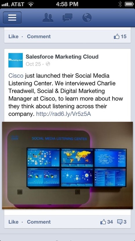 What the New Facebook Mobile Share Button Means for Social Media Marketers | Social Marketing Revolution | Scoop.it