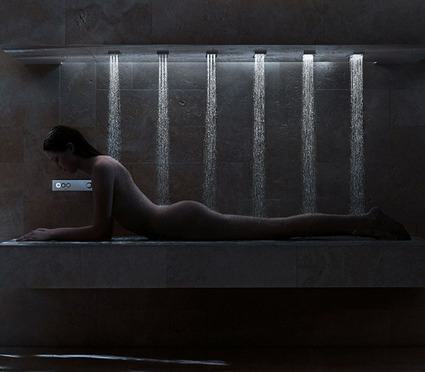 La douche horizontale by Donbracht | Le blog des tendances | Essentiels et SuperFlus | Scoop.it