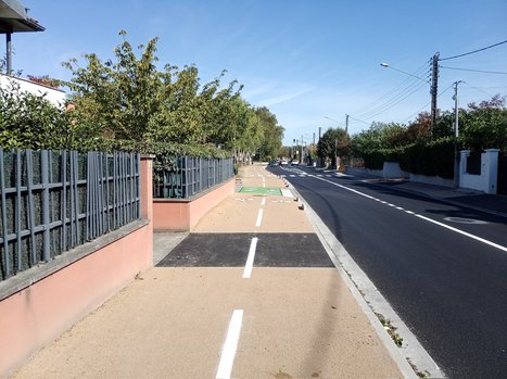 J'ai test&eacute; la toute neuve piste cyclable 3 | Lacroix-Falgarde | Scoop.it