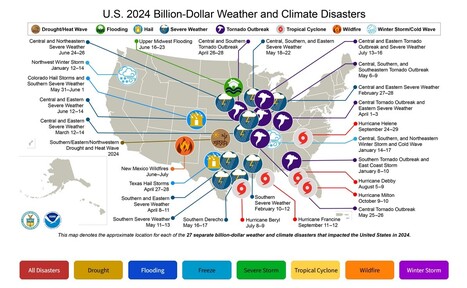 Les États-Unis arrêtent leur base de données sur les grandes catastrophes climatiques | Insect Archive | Scoop.it