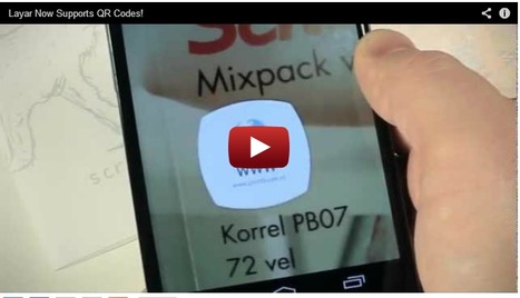 Layar une códigos QR con Realidad Aumentada | Mobile Technology | Scoop.it