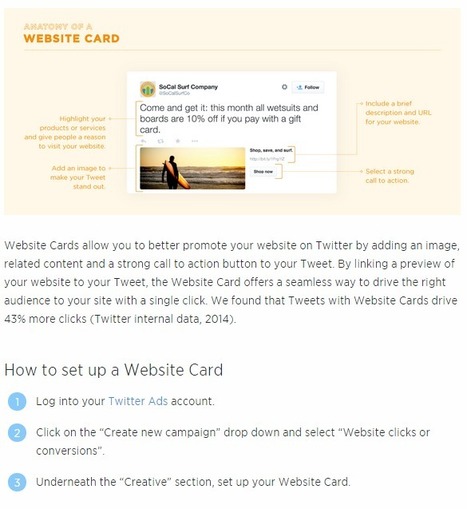 Website Card  | Twitter for Business | The MarTech Digest | Scoop.it